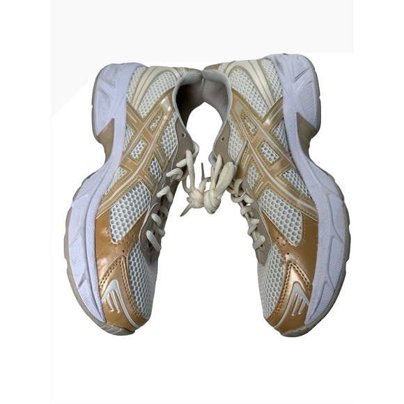 ASICS women's gel-1130 "cream champagne" size 8 - Picture 3 of 7